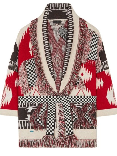 Affordable Women Racing cardigan Alanui wool Icon 0825